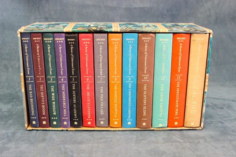 Lemony Snickets A Series of Unfortunate Events 13 Book Set Very Good Buya