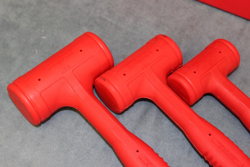 SnapOn Dead Blow Hammers 3Piece Set Like New Buya