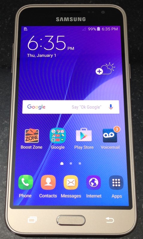 galaxy j3 achieve boost mobile