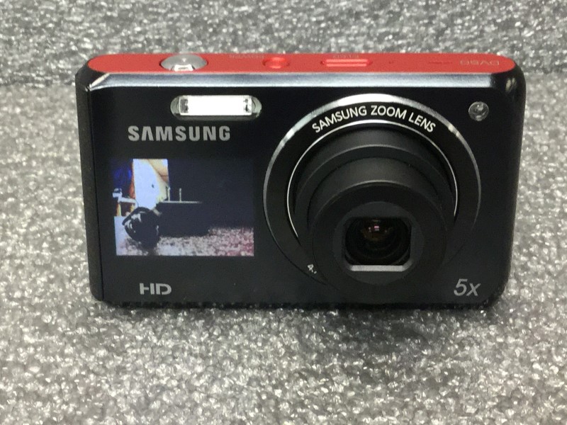 Samsung DV50 DualView 16MP 5x Zoom Digital Camera Good Buya
