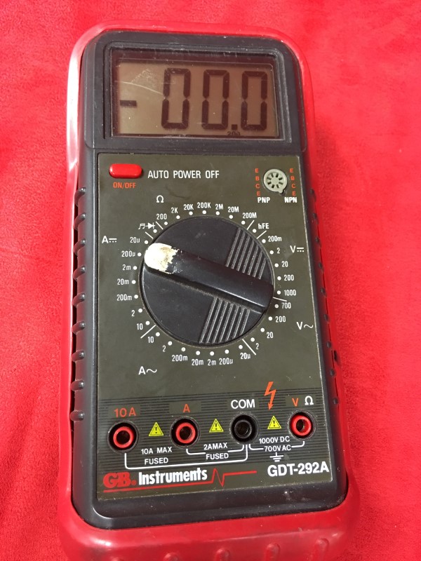 GB INSTRUMENTS GDT292A Multimeter Good Buya