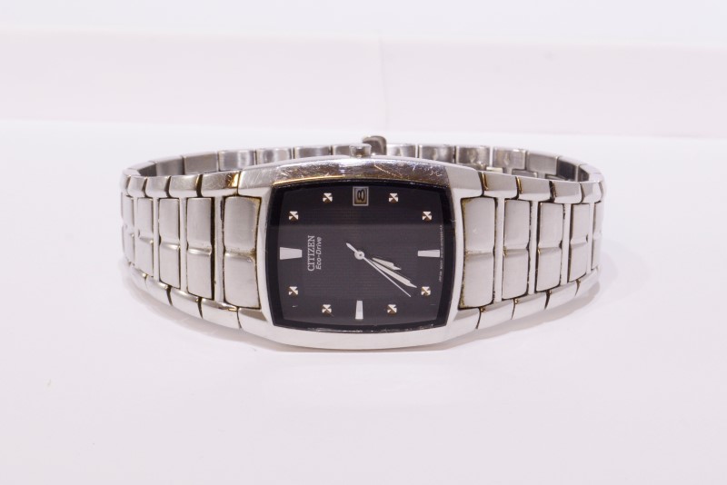 citizen eco drive rectangular