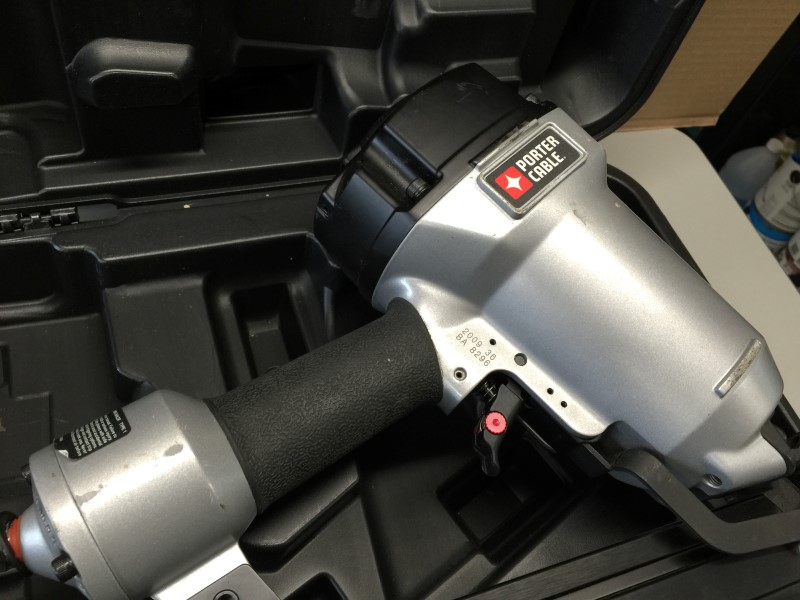PORTER CABLE FC350A 2" to 31/2" ClippedHead Framing Nailer Very Good