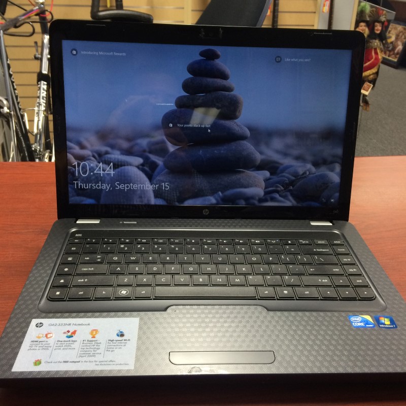 HEWLETT PACKARD HP Notebook G62353NR 4GB Ram 500GB HDD Core i3 2