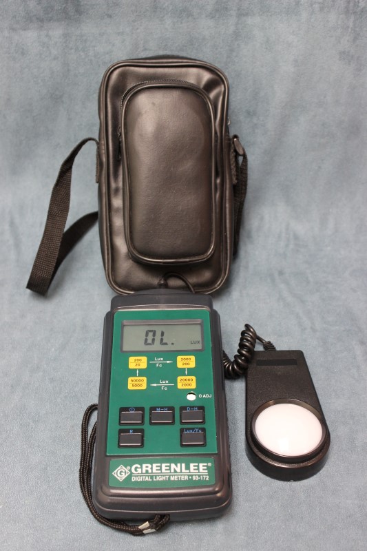 Greenlee 93172 Digital Light Meter Very Good Buya