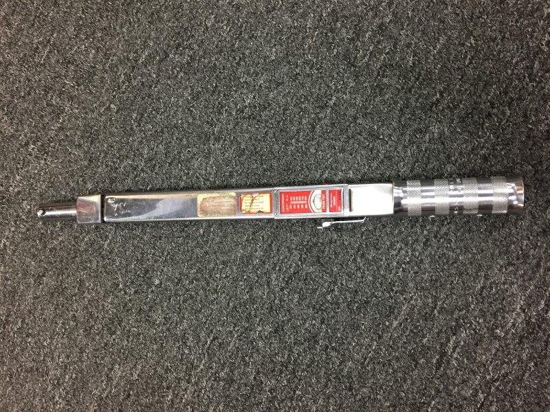 SNAP ON 3/4" Torque Wrench TQR600C w/L872 200600 ft/lbs Very Good Buya