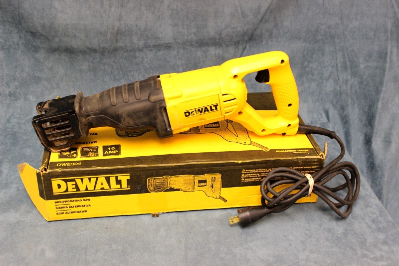 DeWalt Corded Reciprocating Saw Model DWE304 Good Buya