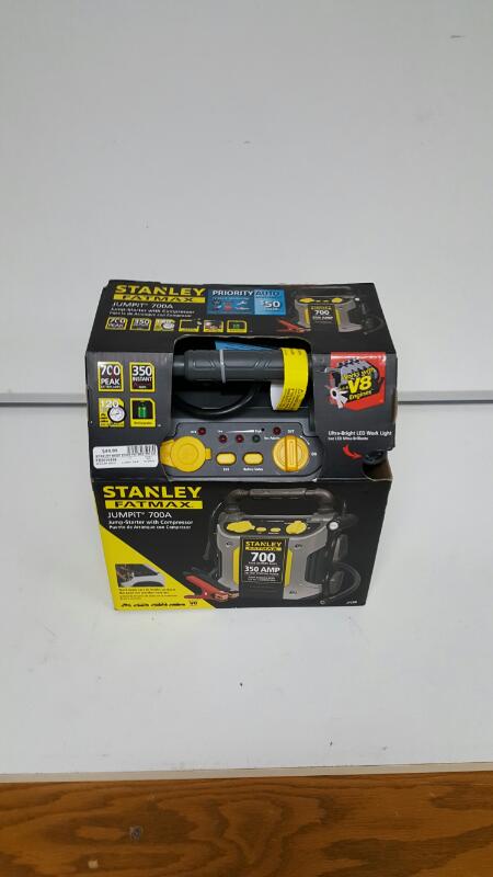 Stanley 700A Fatmax Jumpit jump starter w/ compressor Brand New | Buya