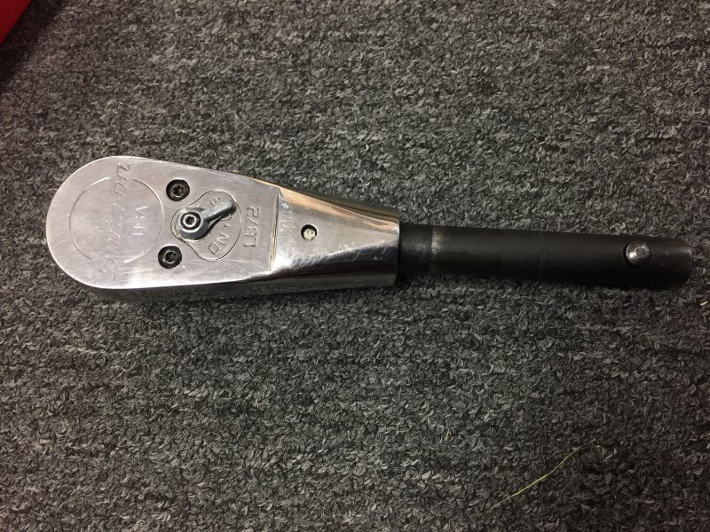 SNAP ON 3/4" Torque Wrench TQR600C w/L872 200600 ft/lbs Very Good Buya