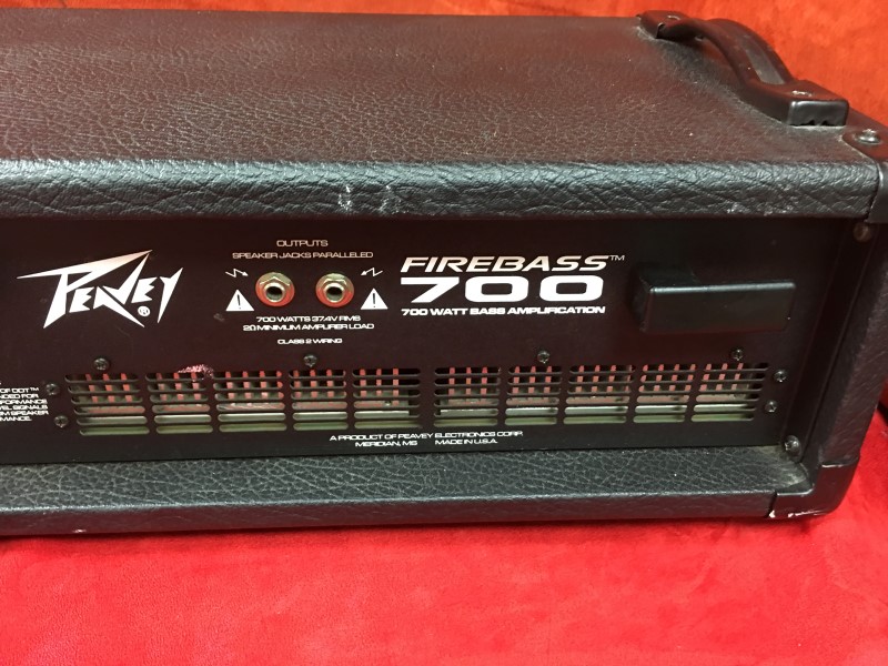 PEAVEY FIREBASS 700 BASS AMP Very Good Buya