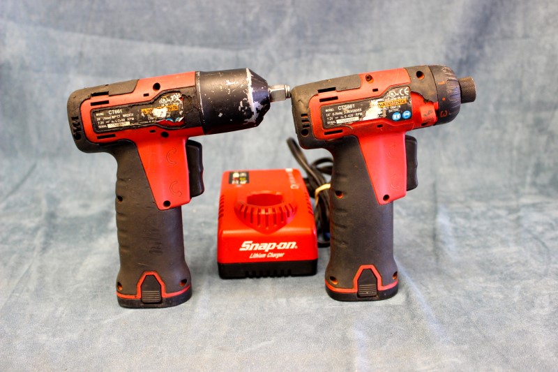 SnapOn Cordless Impact Wrench & Screwdriver Combo Set Acceptable Buya