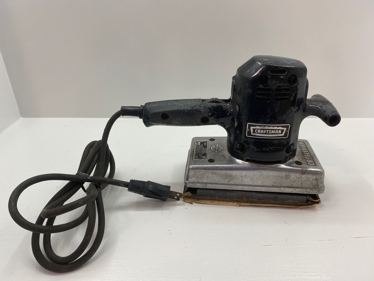 Vintage Sears Craftsman Dual Motion Corded Metal Electric