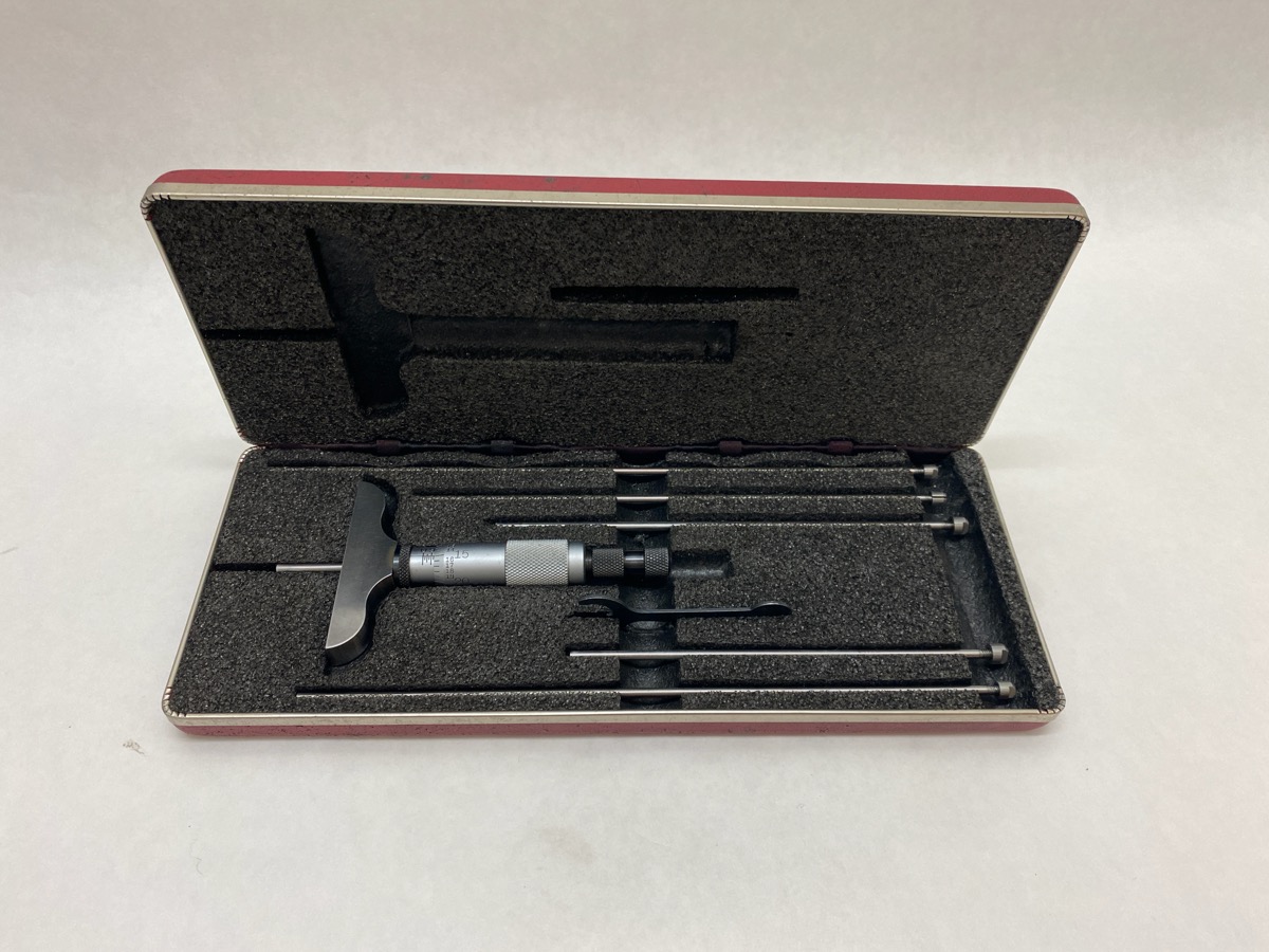 Starrett 440 6RL Depth Micrometer Set Very Good Buya