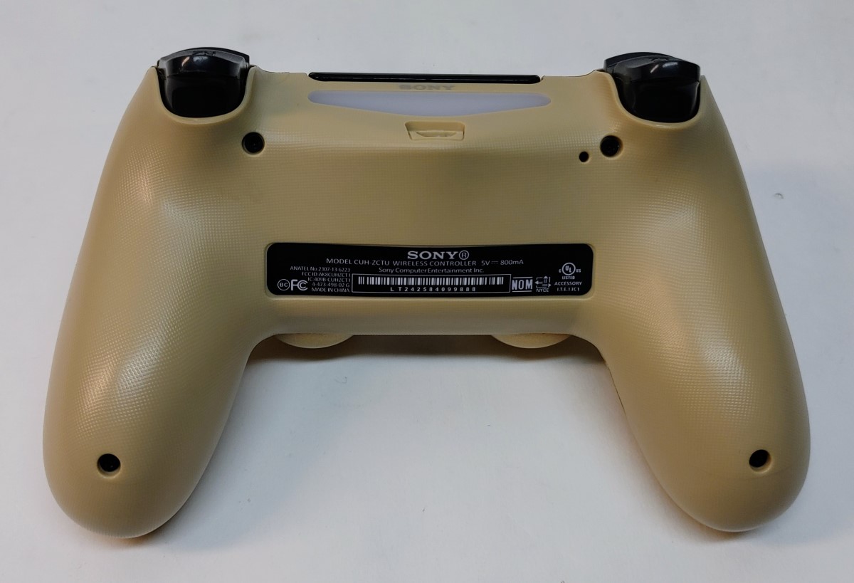 Sony Cuh Zct U Gold Wireless Dualshock Ps Controller Very Good