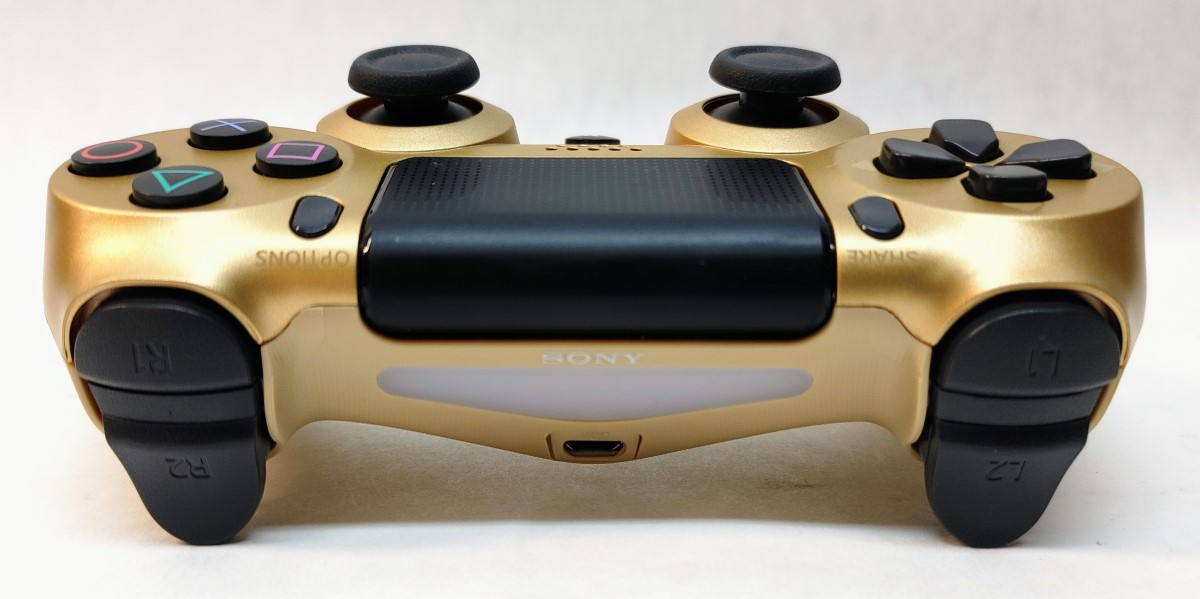 Sony Cuh Zct U Gold Wireless Dualshock Ps Controller Very Good