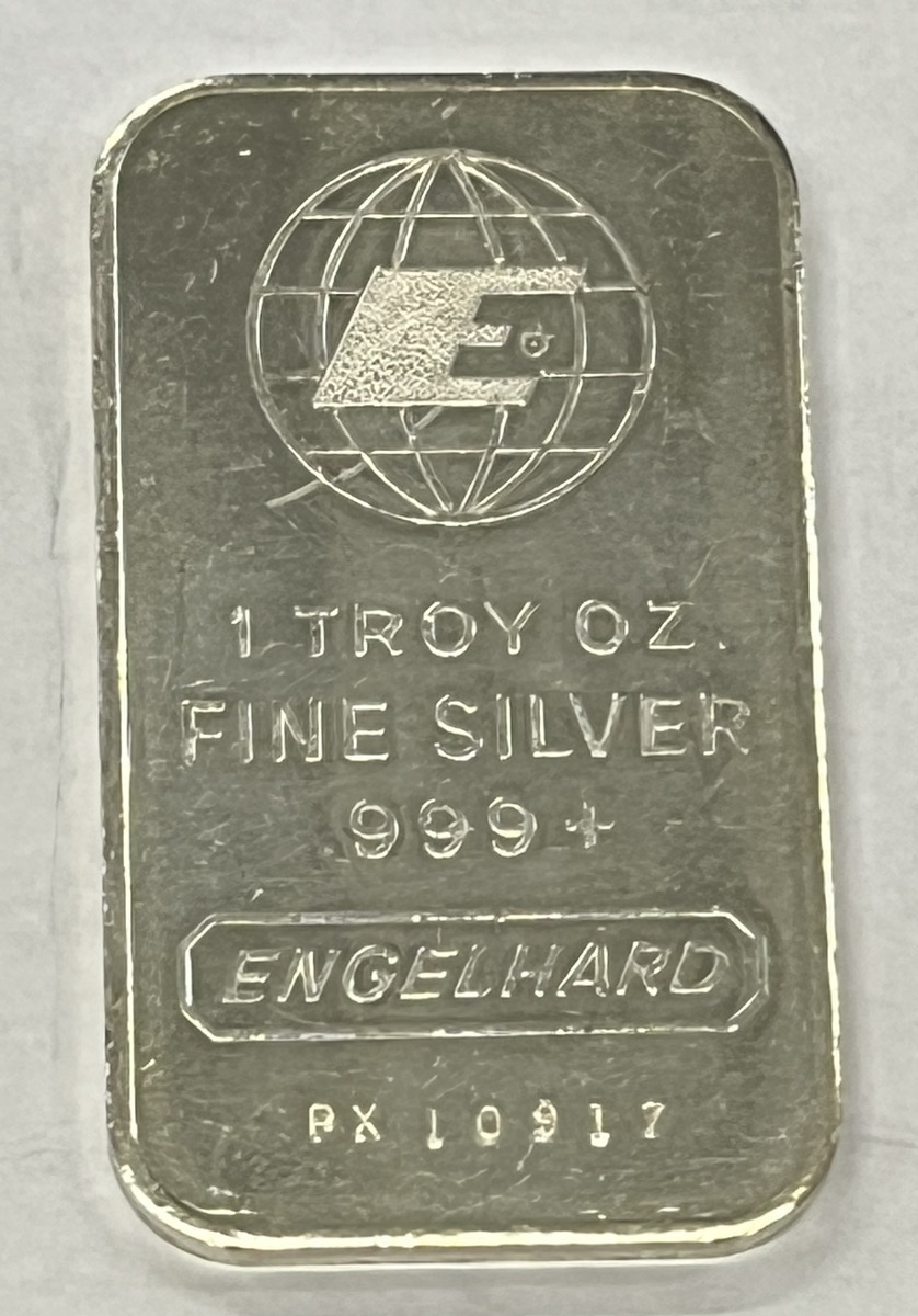 Engelhard Oz Bar Fine Silver Good Buya