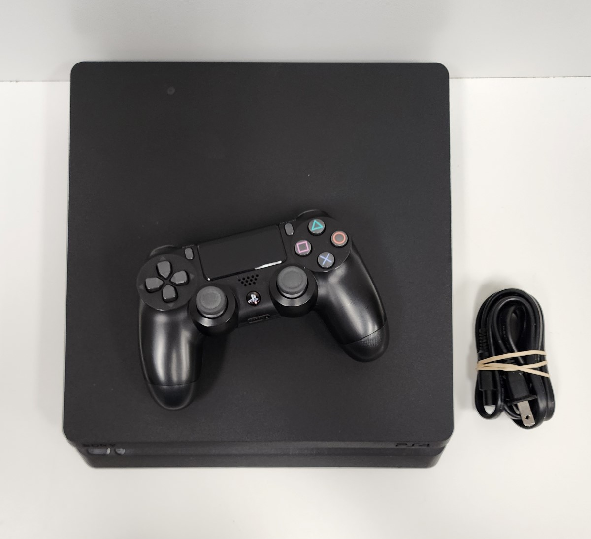 SONY PS4 SLIM CUH 2015A 500GB W CONTROLLER POWER CABLE Very Good Buya