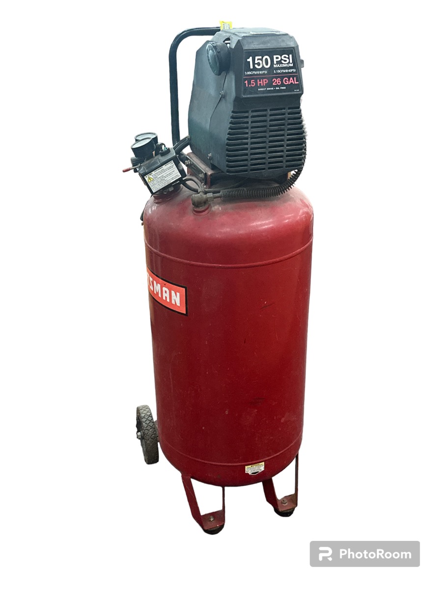 CRAFTSMAN 921 164710 AIR COMPRESSOR 26 GAL Like New Buya