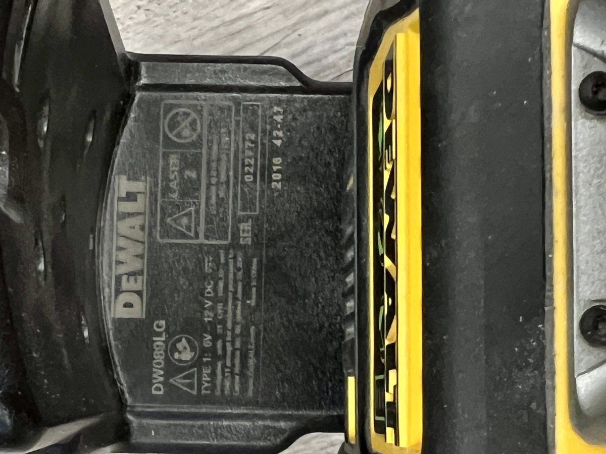 Dewalt Dw Lg V X Degree Li Ion Green Beam Line Laser Very