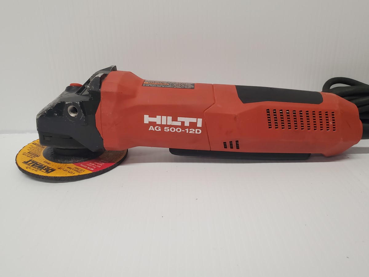 Hilti Ag D Disc Grinder Used No Handle Very Good Buya