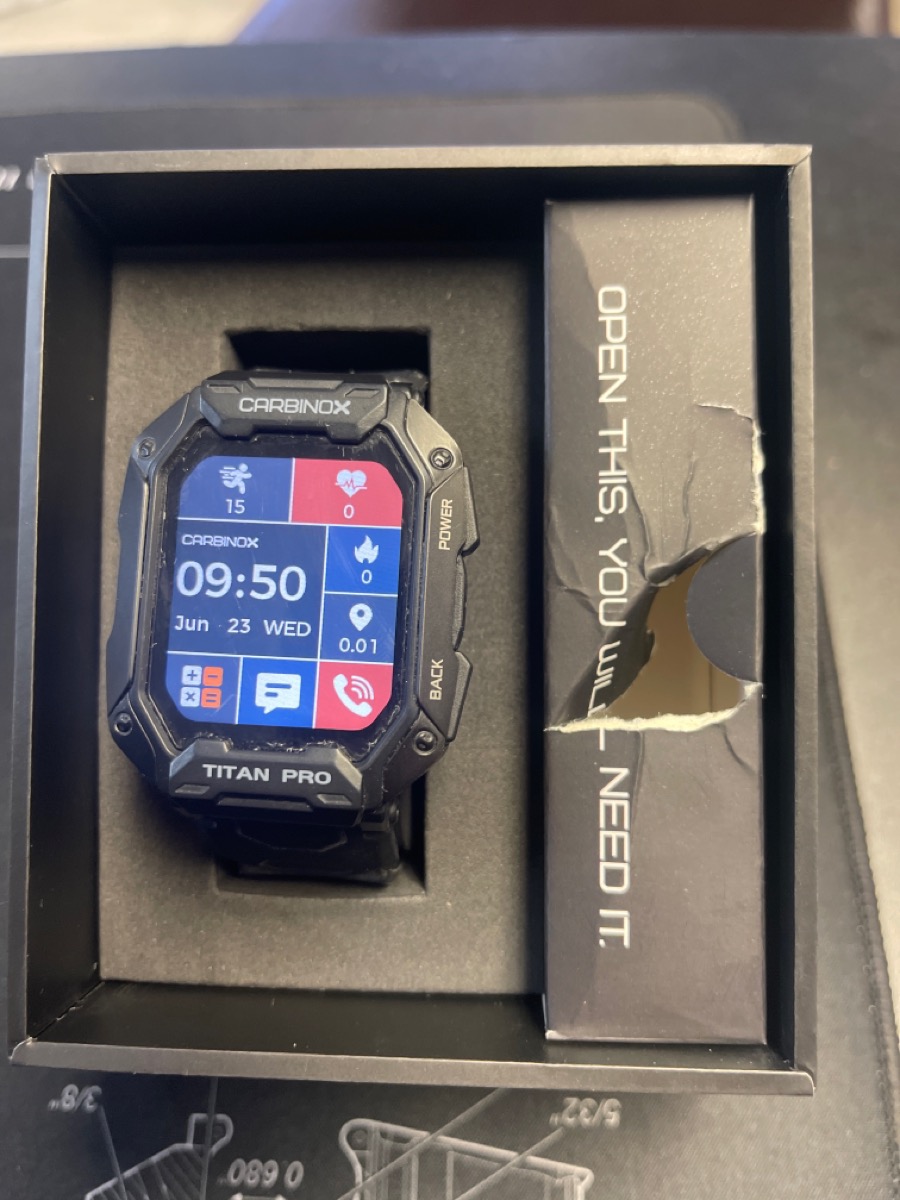 CARBINOX TITAN PRO SMART WATCH Good Buya