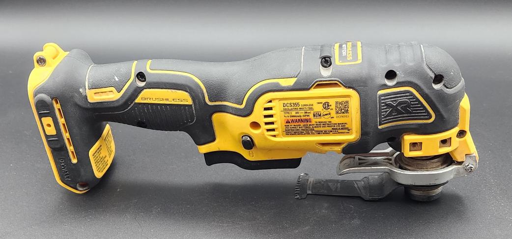 DEWALT DCS355 20V MAX XR Cordless Brushless Oscillating Multi Tool Very