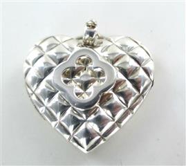HEIDI KLUM LOCKET HEART STERLING SILVER 925 THAILAND PENDANT LOVE