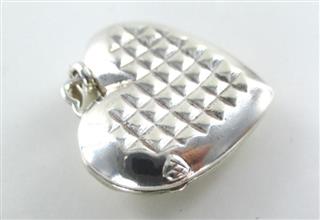 HEIDI KLUM LOCKET HEART STERLING SILVER 925 THAILAND PENDANT LOVE