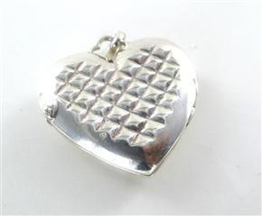 HEIDI KLUM LOCKET HEART STERLING SILVER 925 THAILAND PENDANT LOVE