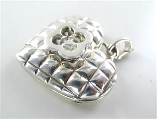 HEIDI KLUM LOCKET HEART STERLING SILVER 925 THAILAND PENDANT LOVE
