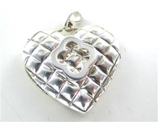 HEIDI KLUM LOCKET HEART STERLING SILVER 925 THAILAND PENDANT LOVE