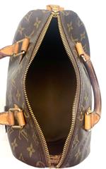 Authentic LOUIS VUITTON Handbag SPEEDY 25 - MONOGRAM LV Bag Zipper P (CMP023055) | eBay