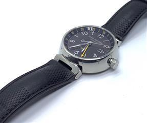 LOUIS VUITTON Lady&#39;s Wristwatch TAMBOUR Q1155 GMT Automatique CHRONO (CMP021515) | eBay