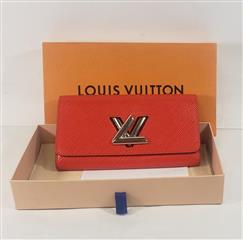Louis Vuitton Red Epi Twist Lock Walllet with Box and Dust Bag Excel (B00001397) | eBay
