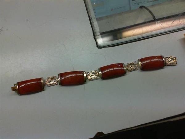Gold Bracelet 14K Yellow Gold 21.7g