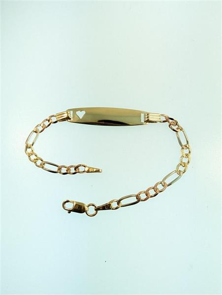 Gold Bracelet 14K Yellow Gold 2.6g