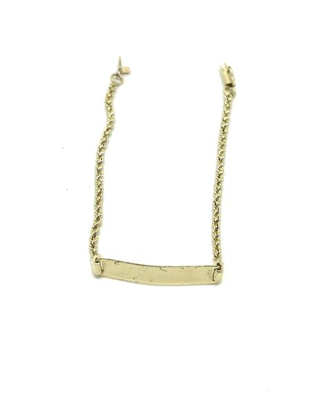 Gold Bracelet 14K Yellow Gold 3.4g