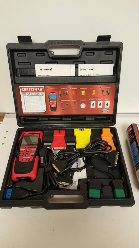 Craftsman CanOBD2&1 Scan Tool Kit & Optional Repair Solutions 920899 ...