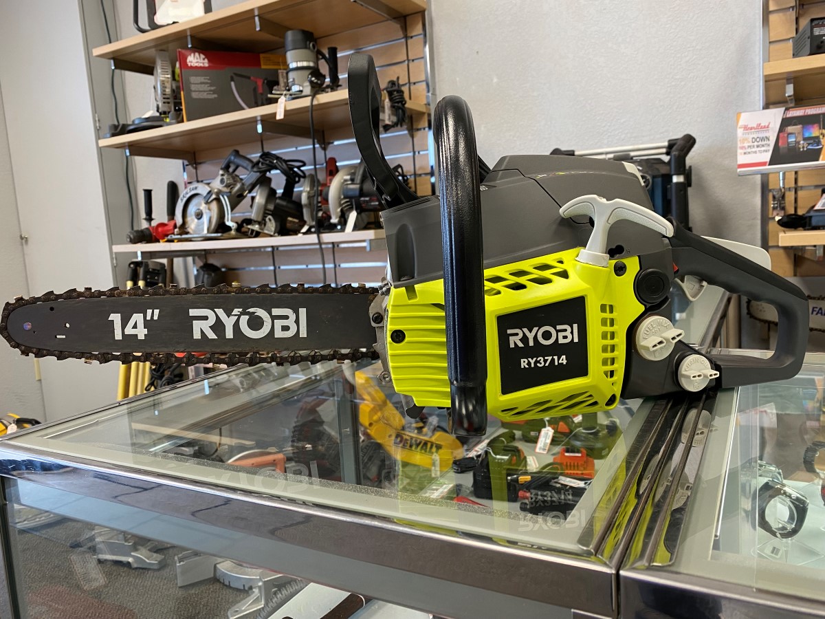 Ryobi Chainsaw RY3714 14" Bar Good Heartland Pawnbrokers Kansas