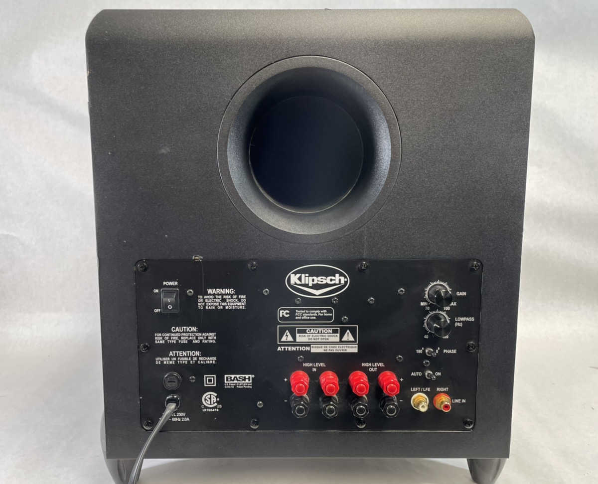 Klipsch Synergy SUB10 10" 200W Powered Active Subwoofer Very Good