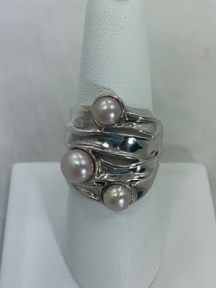 hagit gorali pearl ring