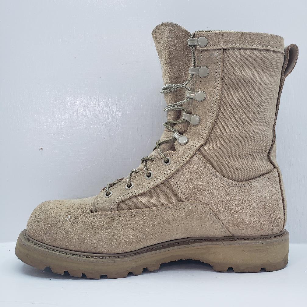 Bates 03-D-0321 Men's Desert Tan Gore-Tex Infantry Combat Boots Size 8. ...