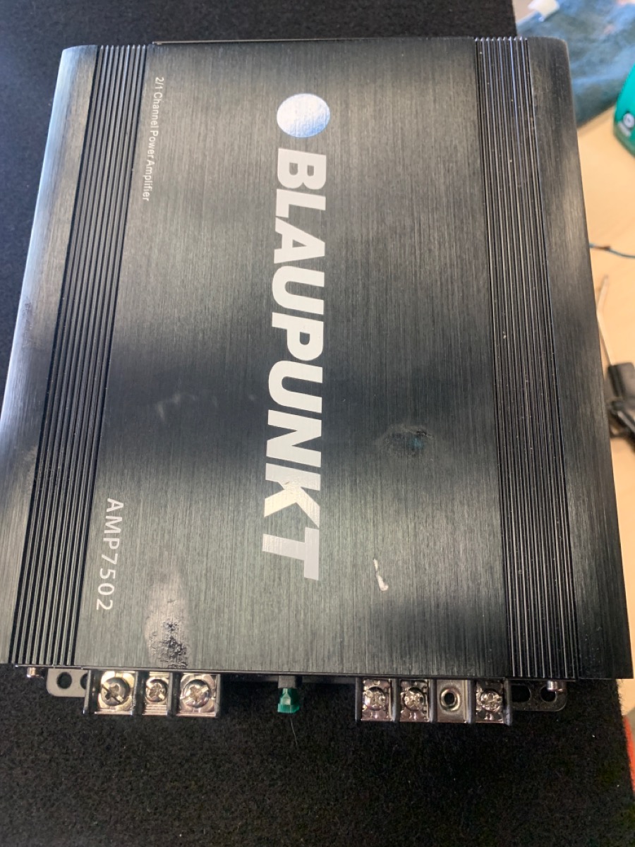 Blaupunkt AMP7502 750 Watts 2Channel Full Range Amplifier + 8 Gauge