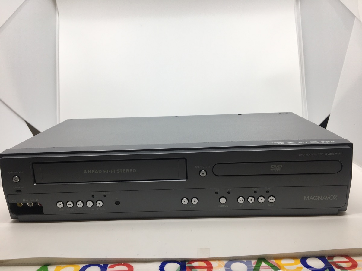 magnavox dv225mg9 dvd player 4-head hi-fi vhs recorder vcr combo Like ...