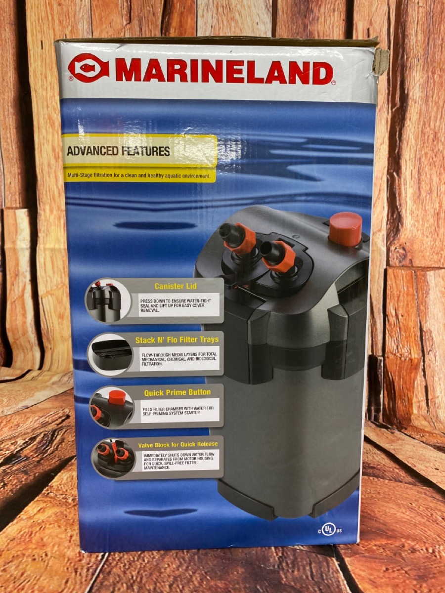 MARINELAND MAGNIFLOW 220 CANISTER FILTER Like New Buya