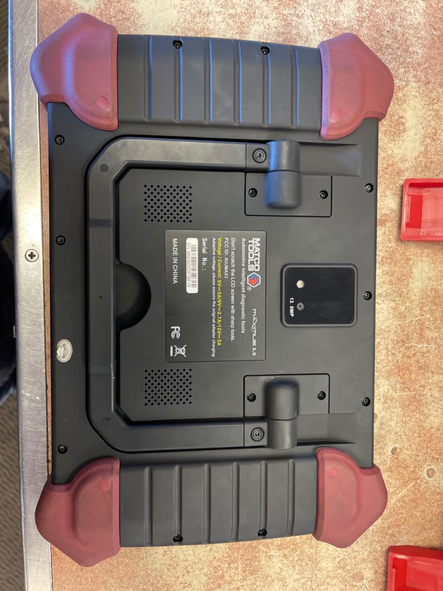 Matco Maximus 3.0 Diagnostic Scanner W/OBD1 Adaptor Set *Parts only