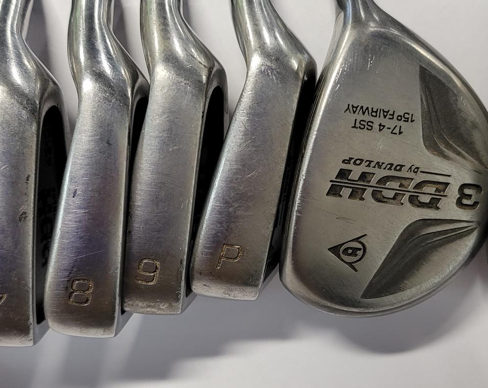 DDH By Dunlop Set of 9 GX Graman Graphite Shaft 36" Golf