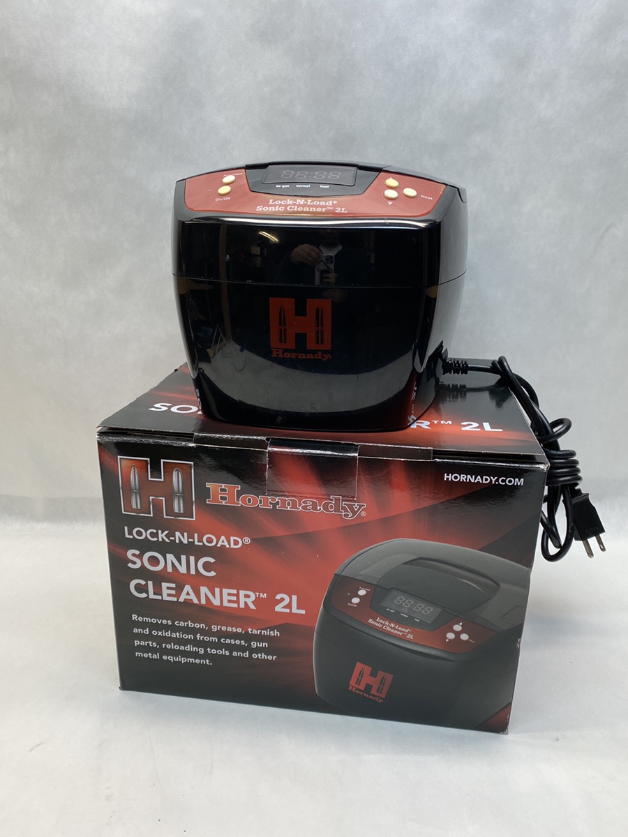 Hornady LockNLoad Sonic Cleaner 2L 110 Volt Case Cleaner Good