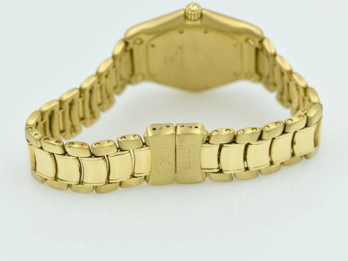 EBEL Gent's Wristwatch 8187F41 18KT GOLD 1911 Very Good Carob Diamond Co