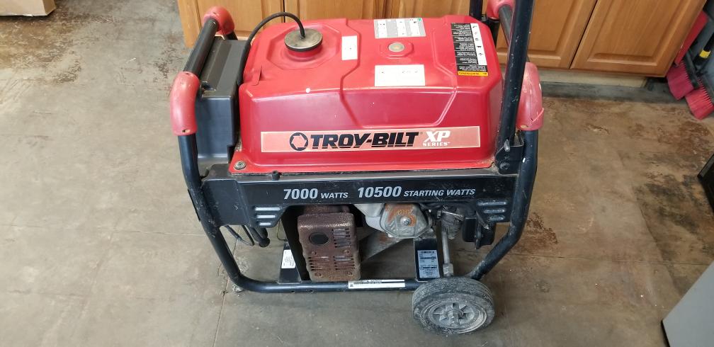 TROY BILT 030477 7000 WATT GENERATOR Acceptable | Buya